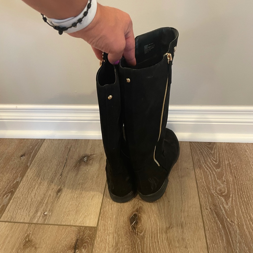 Big Girls Youth Sam Edelman tall Boot size 5 - Picture 3 of 9